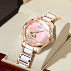 Luxury Ceramic Mechanical Women’s Watch – Designer Automatic Watch (36mm)