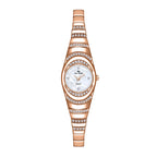 Luxury Gold Diamond Women’s Watch – Full Crystal Bracelet Wristwatch (DZ-7312)