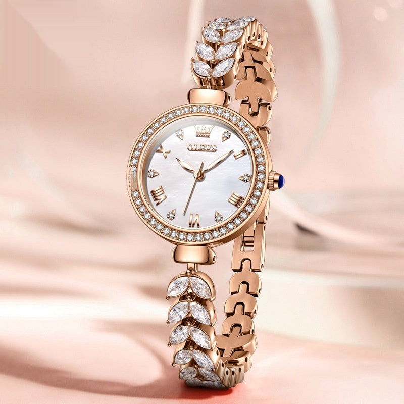 Women’s Fashion Quartz Watch with Steel Strap