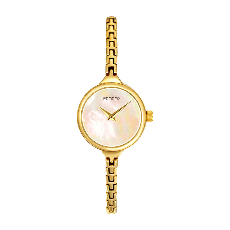 Petite Women’s Quartz Watch – Elegant Minimalist Fashion Wristwatch
