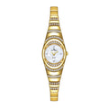 Luxury Gold Diamond Women’s Watch – Full Crystal Bracelet Wristwatch (DZ-7312)