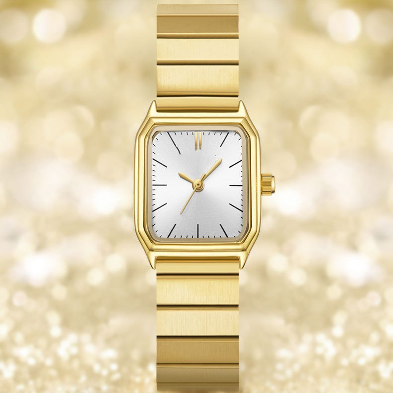 Fashion Square Women’s Watch – Waterproof Minimalist Stainless Steel Watch