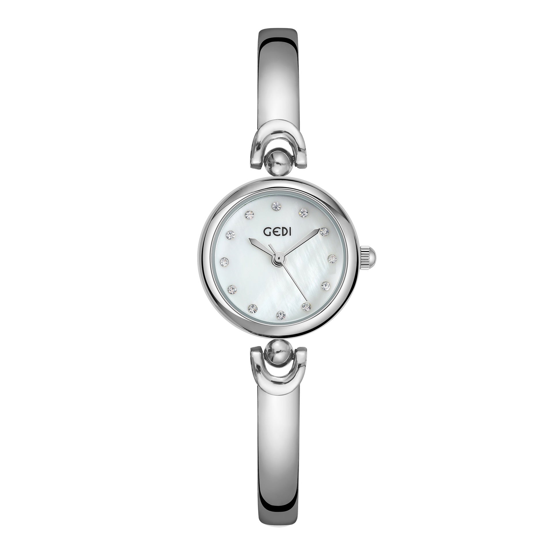 Women’s Fashion Wristwatch – Silver Case Quartz