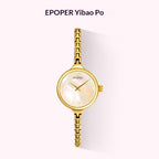 Petite Women’s Quartz Watch – Elegant Minimalist Fashion Wristwatch