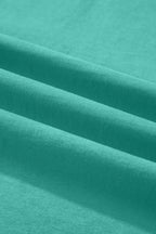 Mint Green Cotton Mineral Wash T Shirt