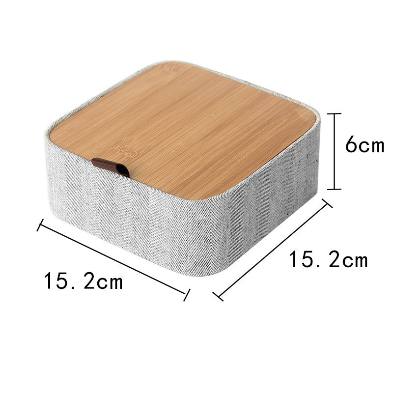 Simple Mirror Jewelry Box – Velvet Organizer Storage Case for Bedroom