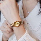 Oval Antique Steel Watch for Women – Slim Vintage Style Wristwatch