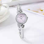 Women’s Fashion Wristwatch – Silver Case Quartz