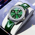 Women’s Quartz Watch – Steel & Leather Strap Fashion Watch (Li 9945)