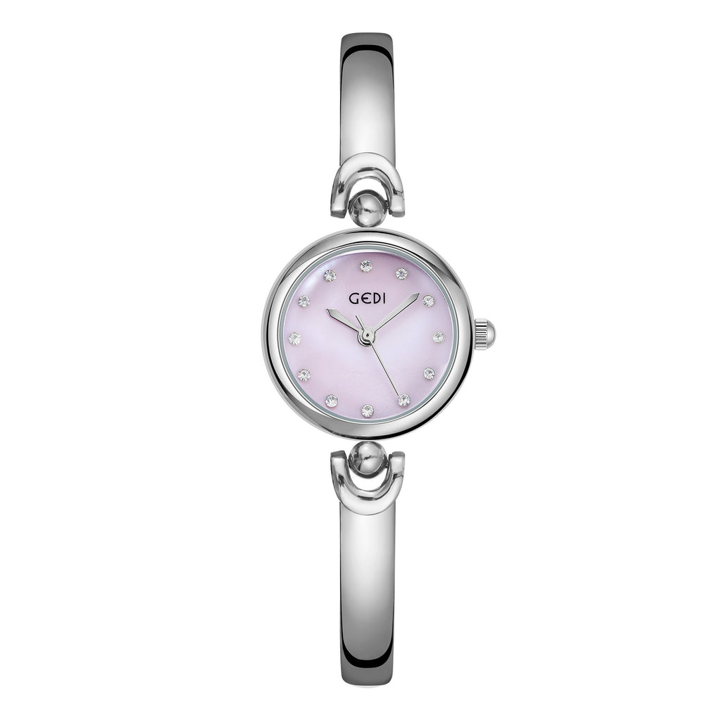 Women’s Fashion Wristwatch – Silver Case Quartz